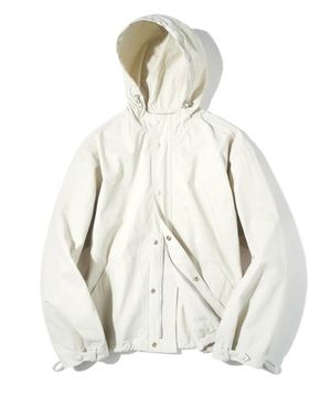 후드 집업 자켓 그레이