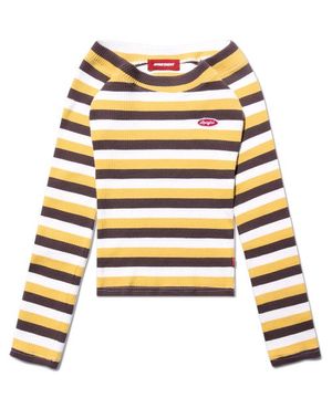 (W) TASTE Crop T - Mustard