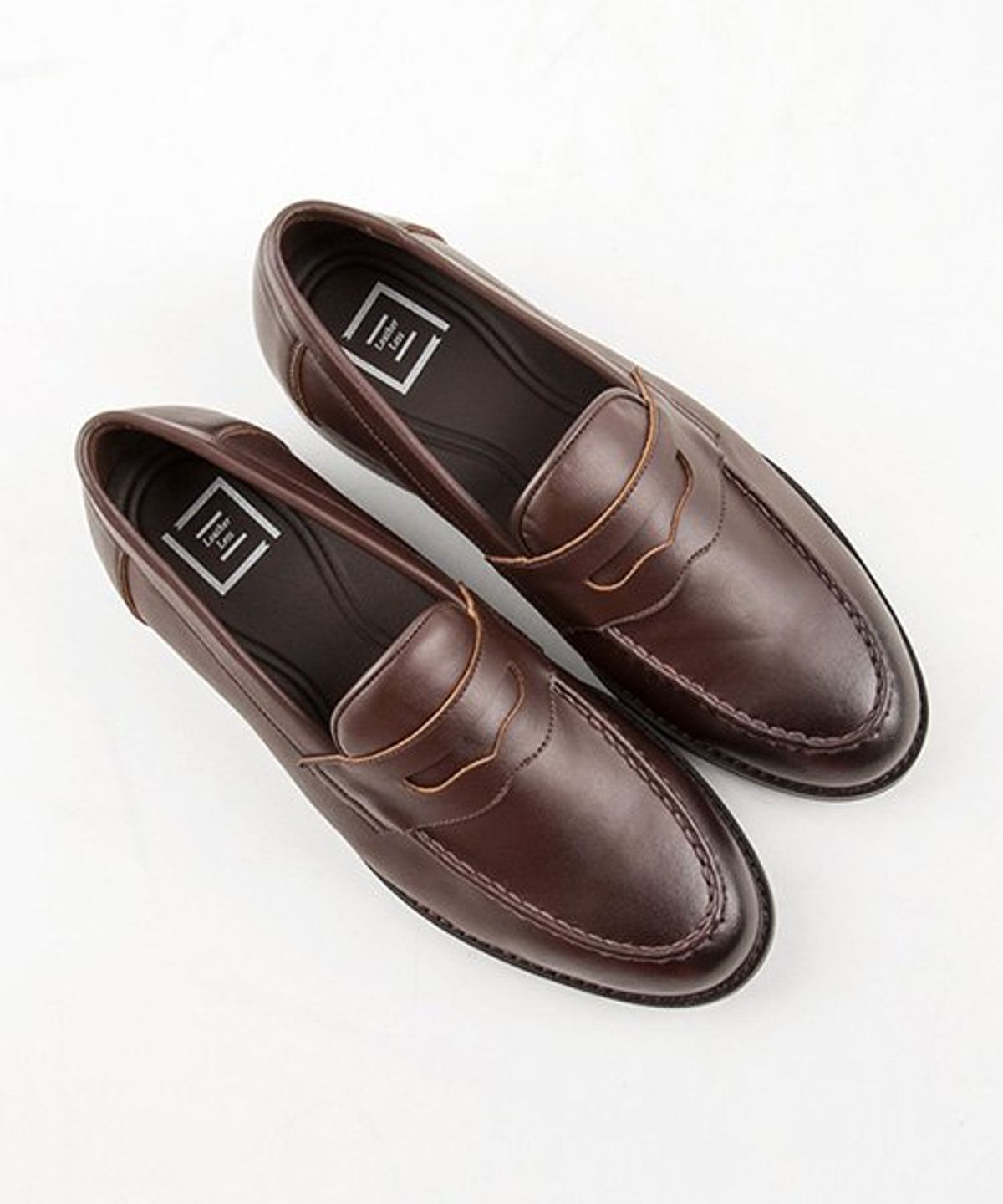 레더리스(LEATHERLESS) #2060 / 페니로퍼 / 다크브라운 / for men