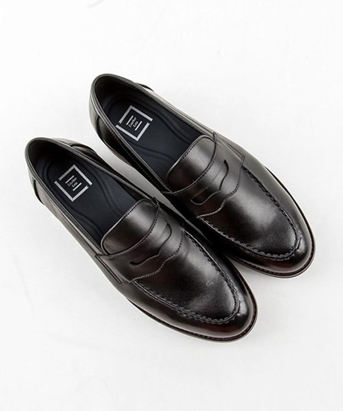 레더리스(LEATHERLESS) #2060 / 페니로퍼 / 블랙 / for men