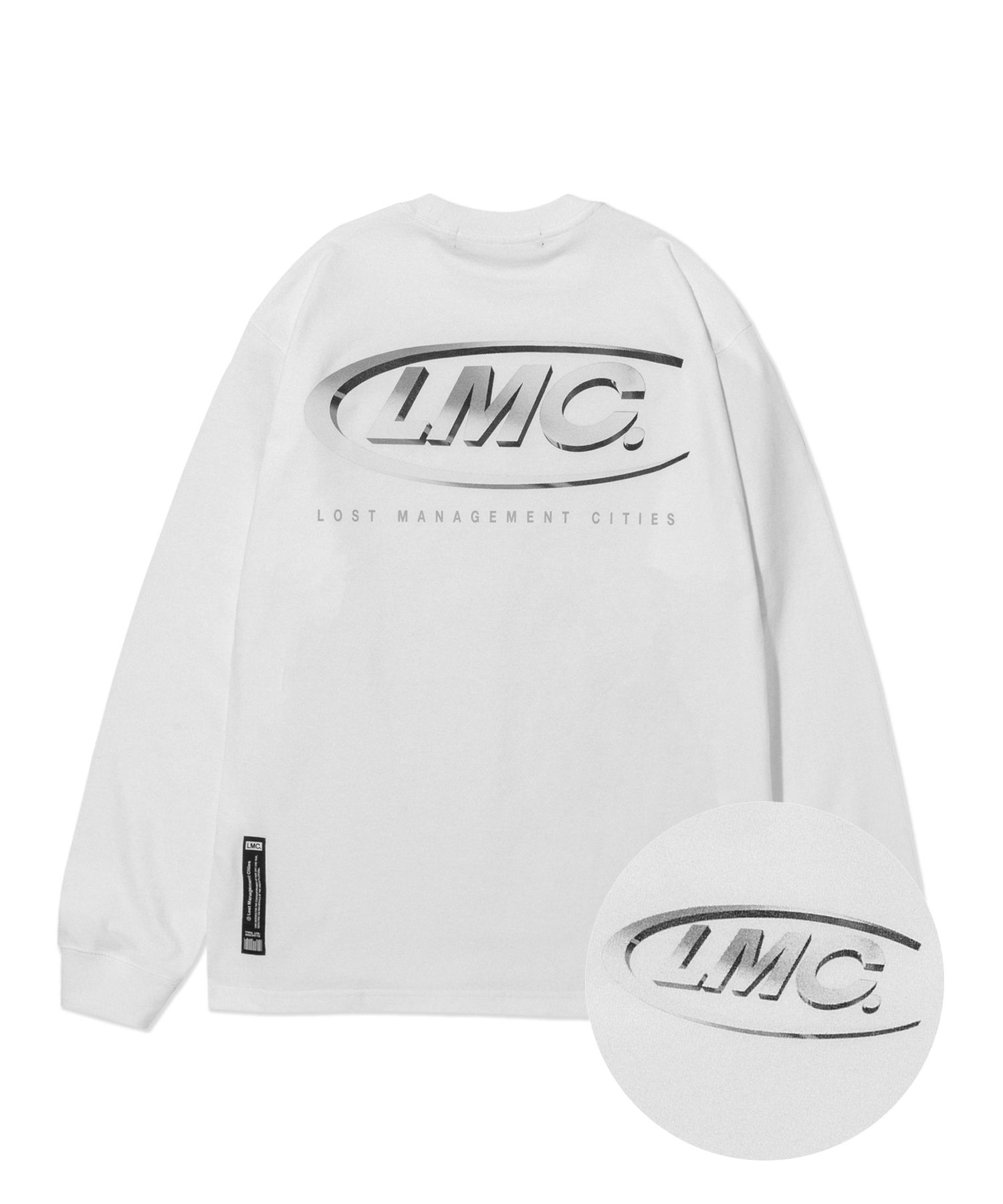 【 LMC 】◆ 3D CO LONG SLV TEE★全2色 엘엠씨(LMC) LMC 3D CO LONG SLV TEE white - 사이즈 & 후기