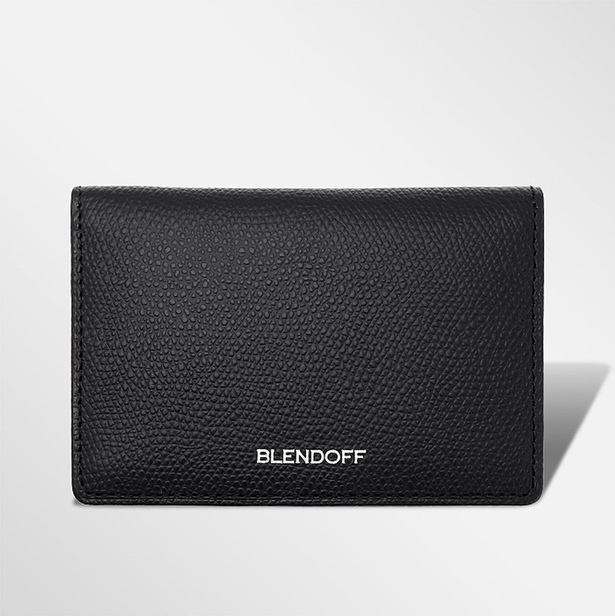 블렌도프(BLENDOFF) 앱송 레더 카드 명함지갑 [블랙]