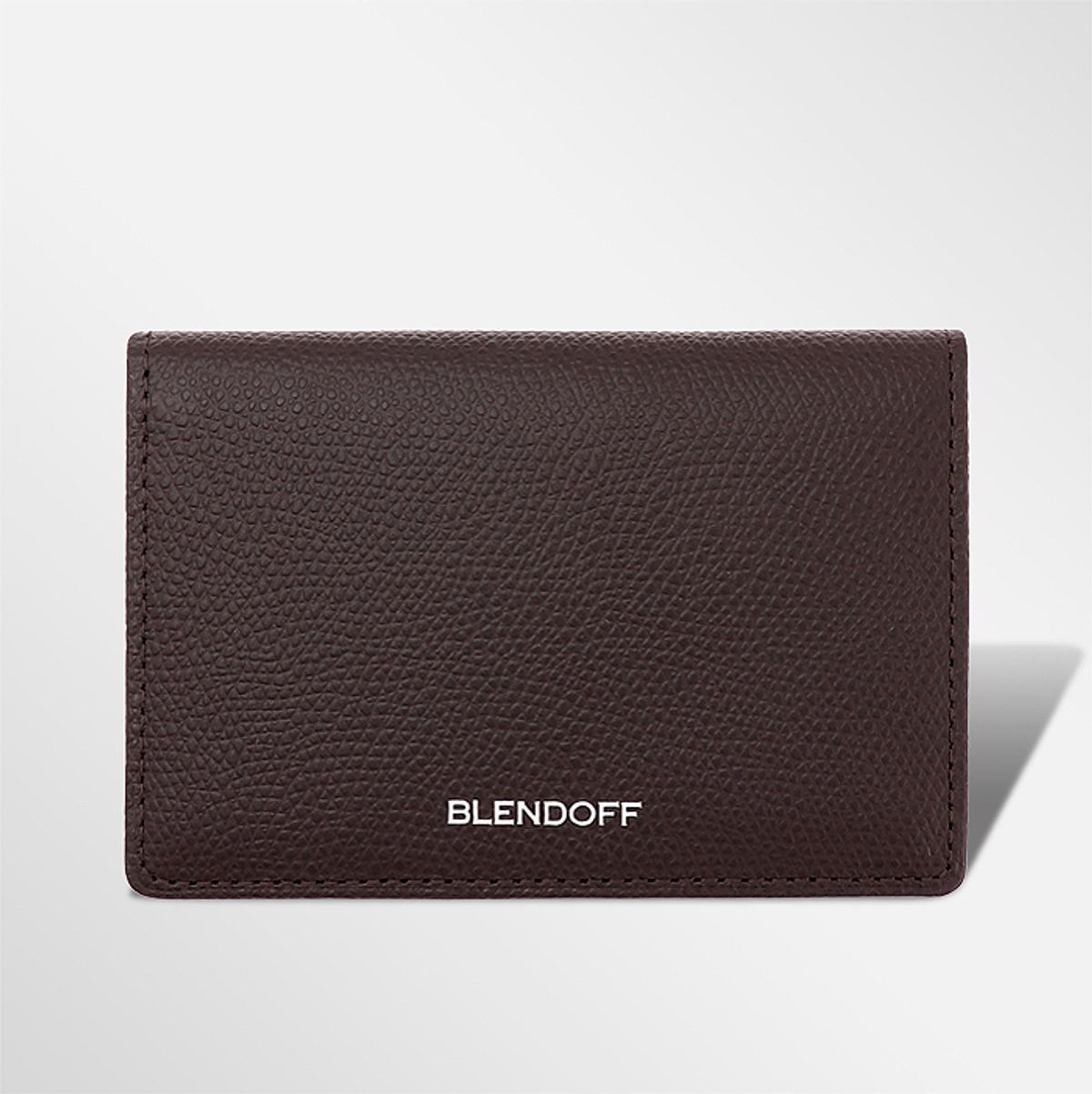블렌도프(BLENDOFF) 앱송 레더 카드 명함지갑 [브라운]