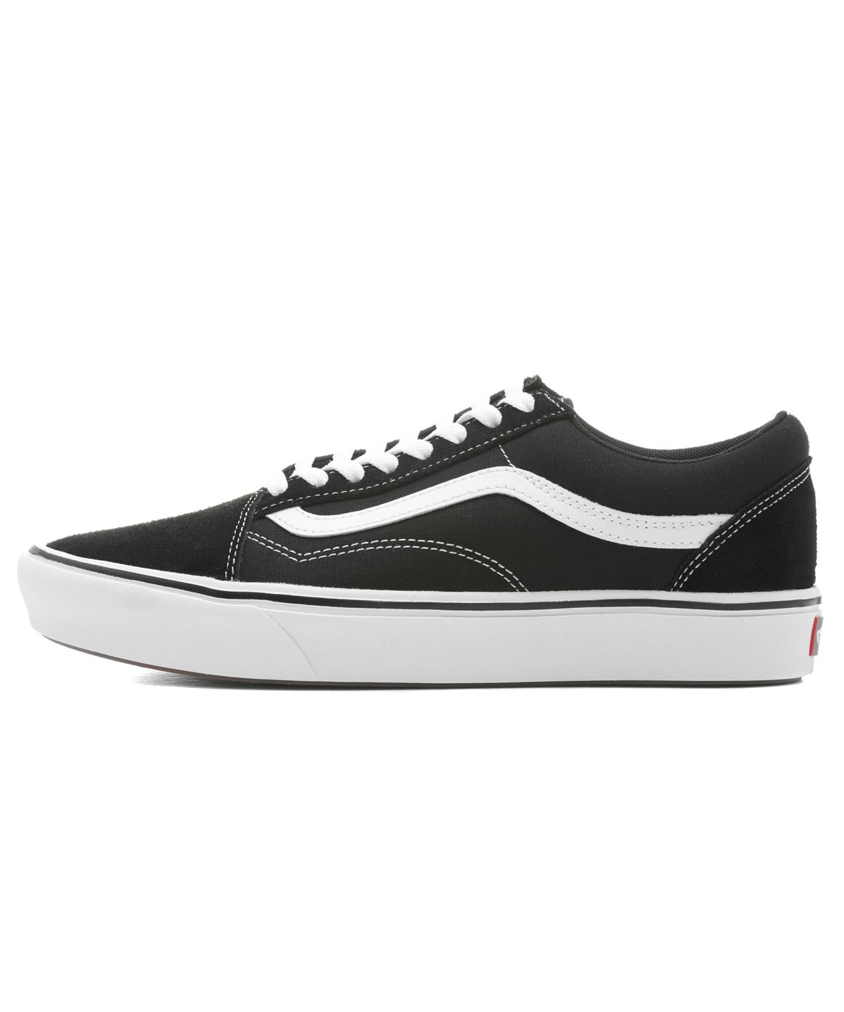 반스(VANS) 컴피쿠시 올드스쿨 - (클래식) 블랙:트루 화이트/VN0A3WMAVNE1