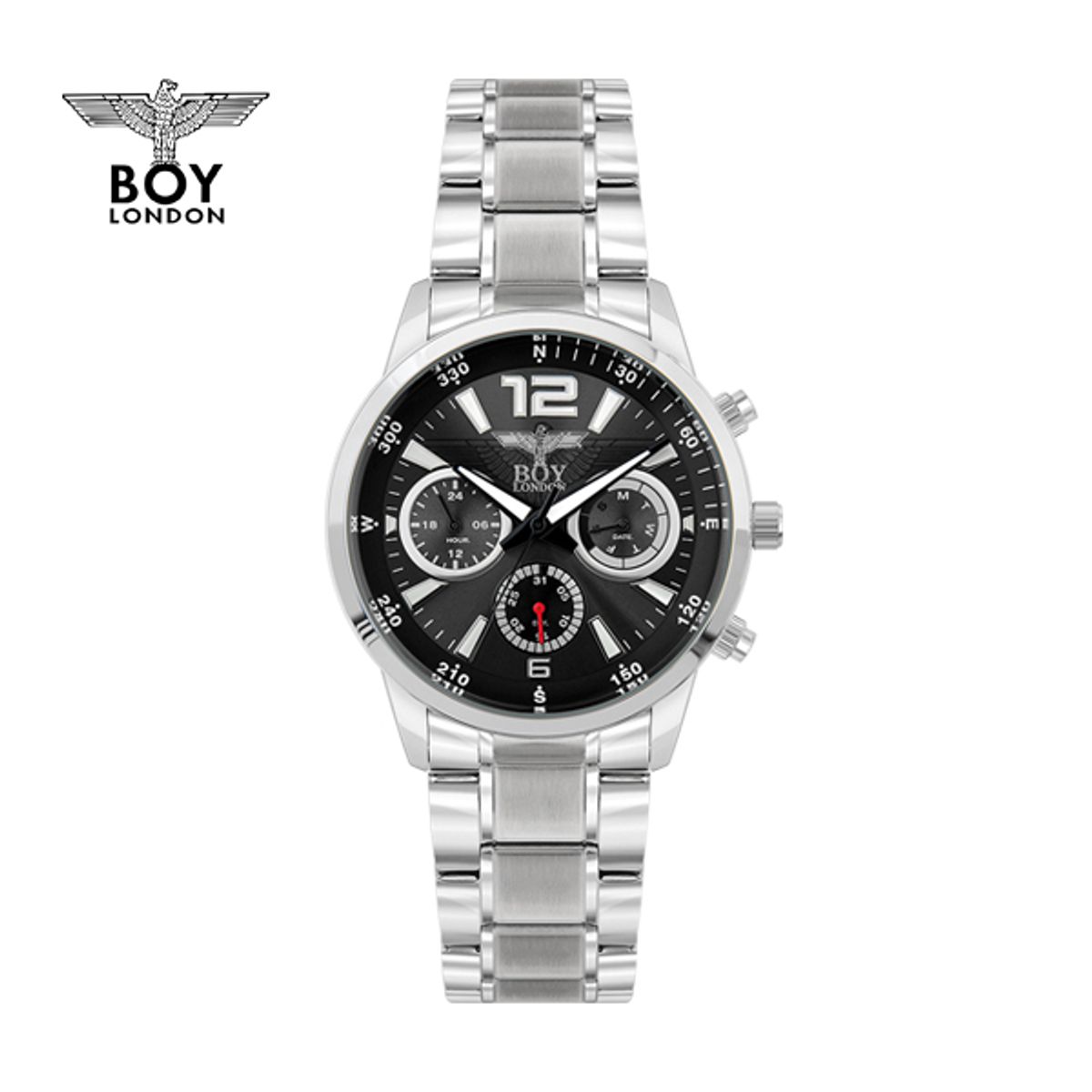 보이런던와치(BOYLONDON WATCH) 남성 메탈시계 BLD335-GR(BK)