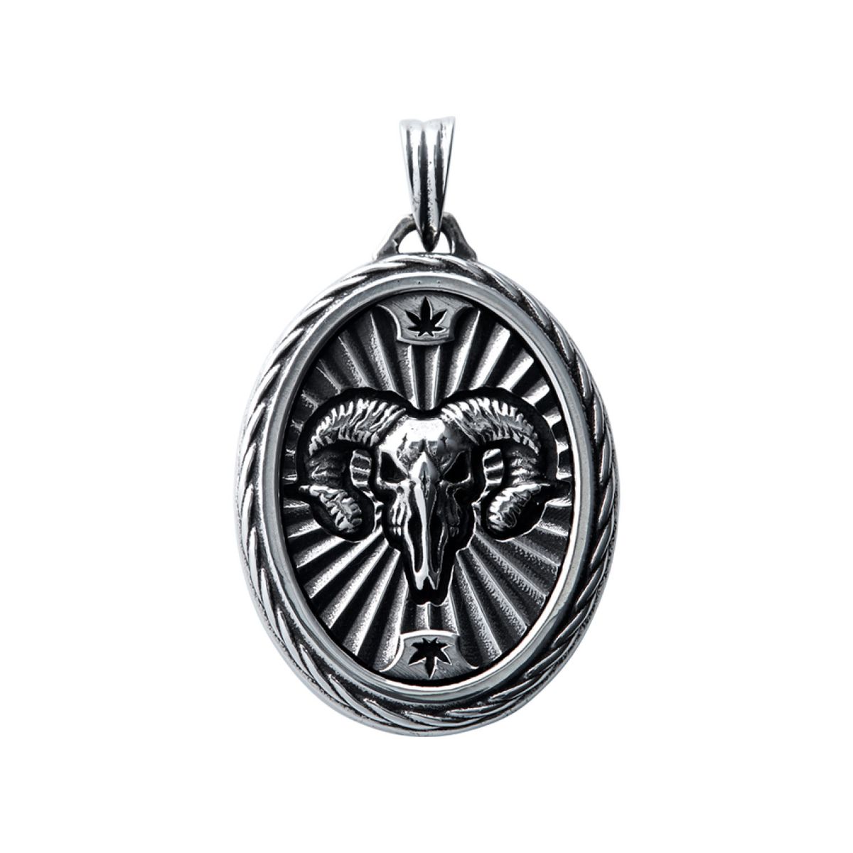 스팅925(STING925) Ram Skull Pendant