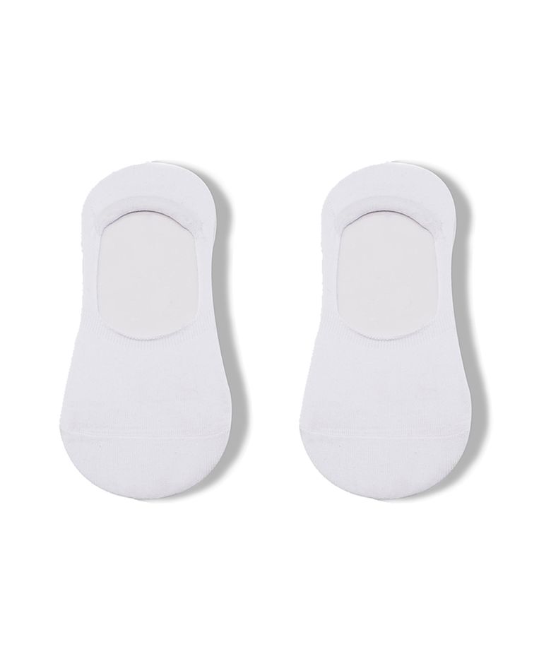 EF01W 체스터 페이크 삭스 화이트 [2PACK]