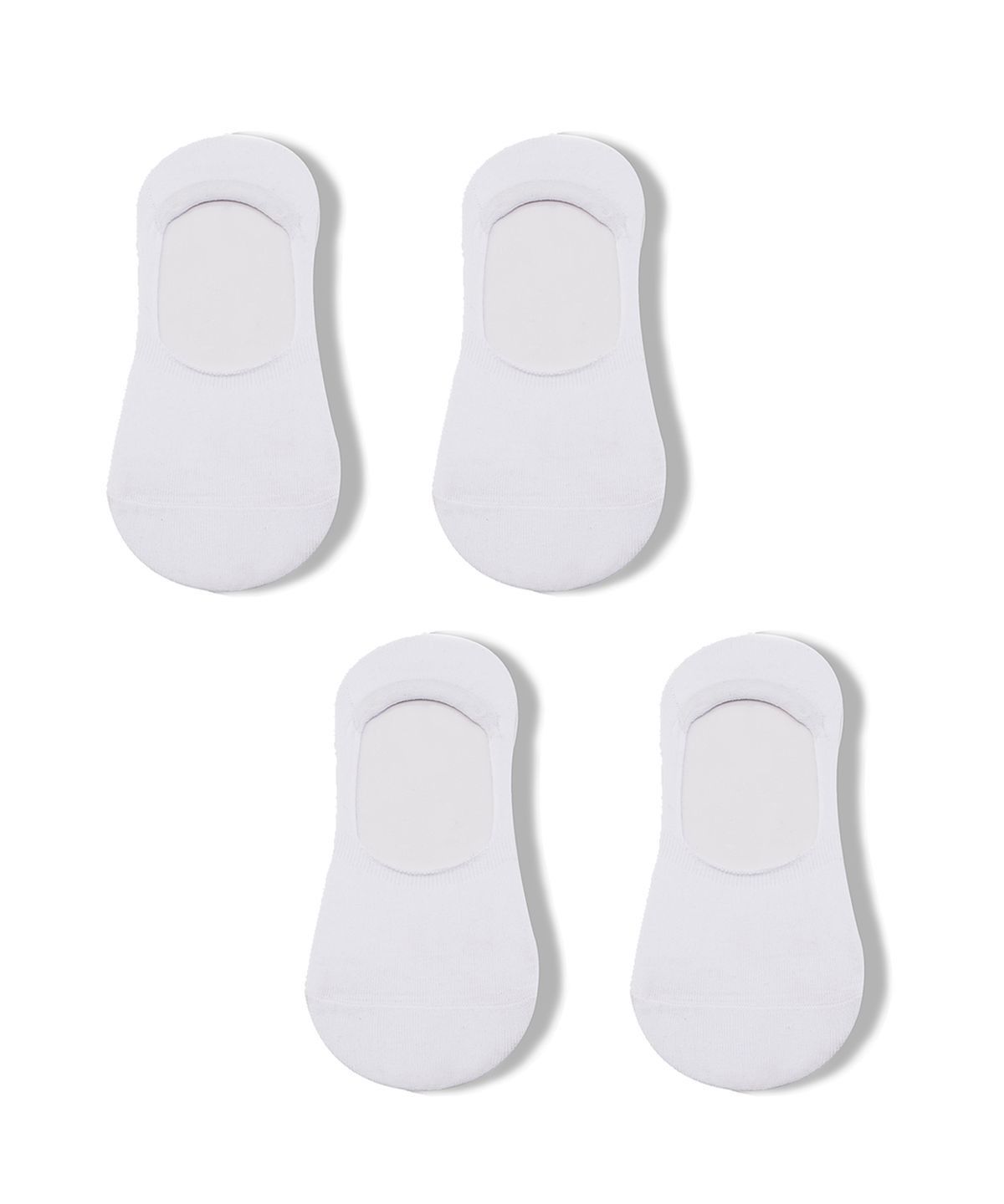 비에스큐티바이클래시(BSQT by Classy) EF01W 체스터 페이크 삭스 화이트 [4PACK]