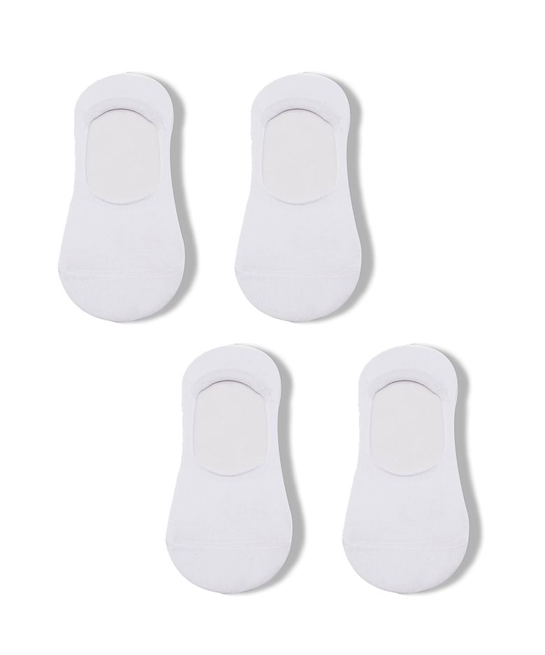 EF01W 체스터 페이크 삭스 화이트 [4PACK]