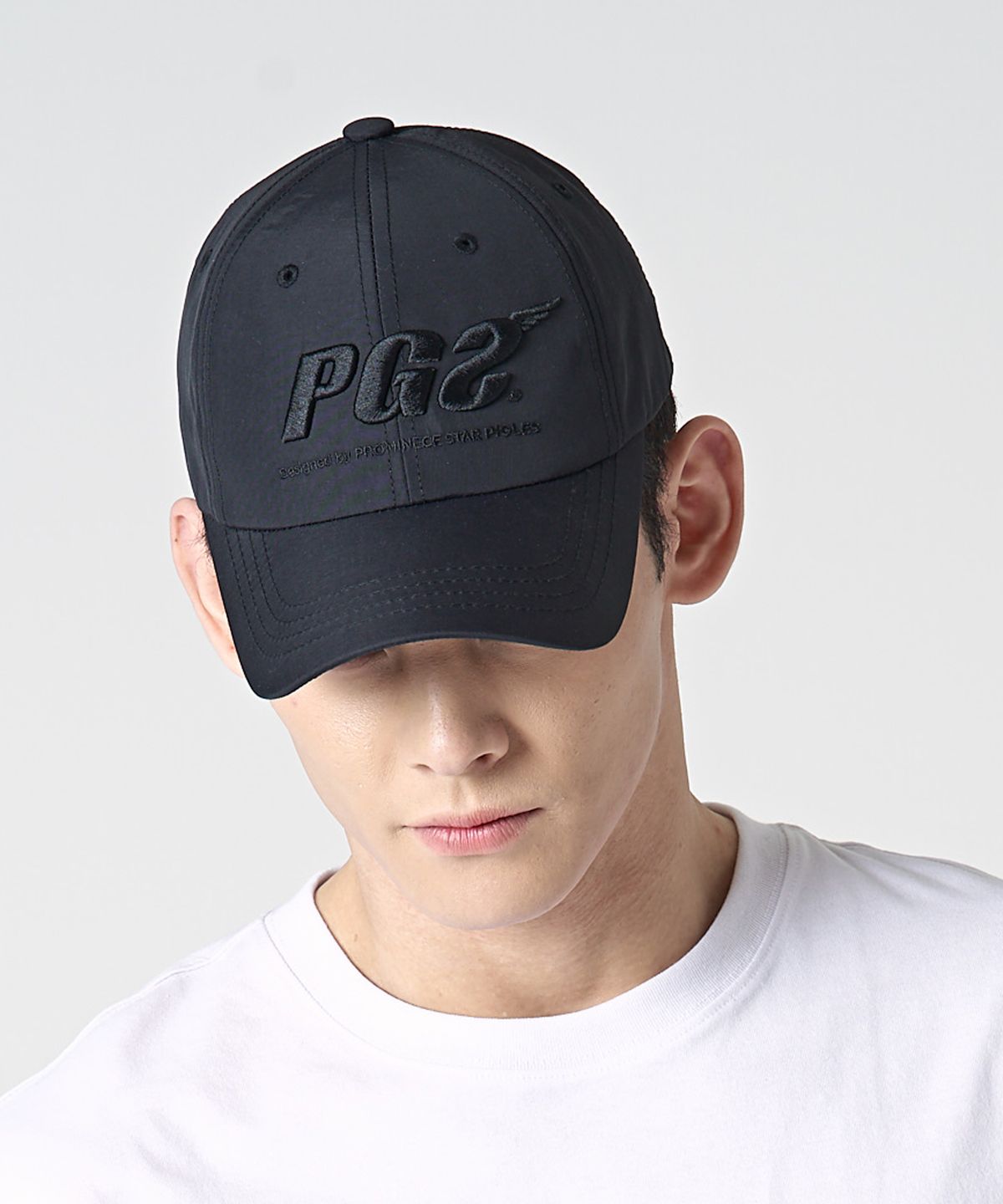 피글스(PIGLES) FL 자수로고 나일론 모자(블랙)