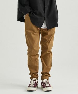 릴랙스 핏 코튼 퍼티그 팬츠 (BEIGE)