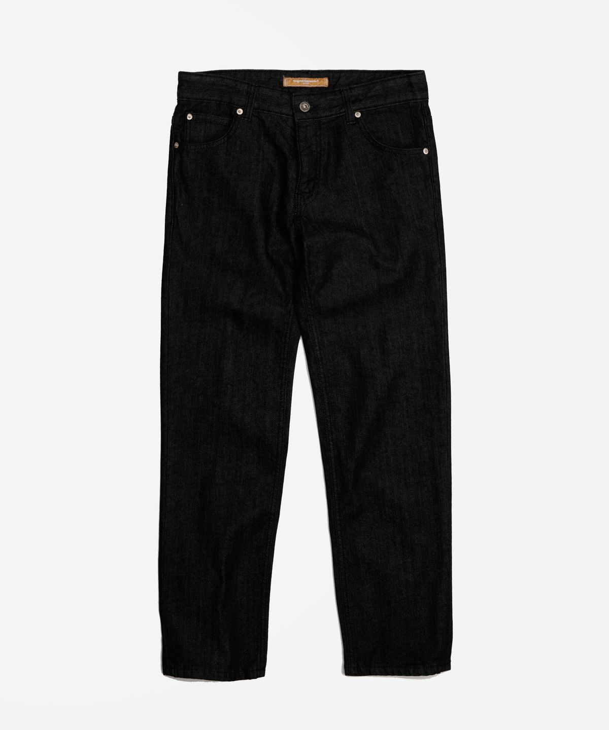 프리즘웍스(FRIZMWORKS) OG SLIM CROP DENIM PANTS _ BLACK