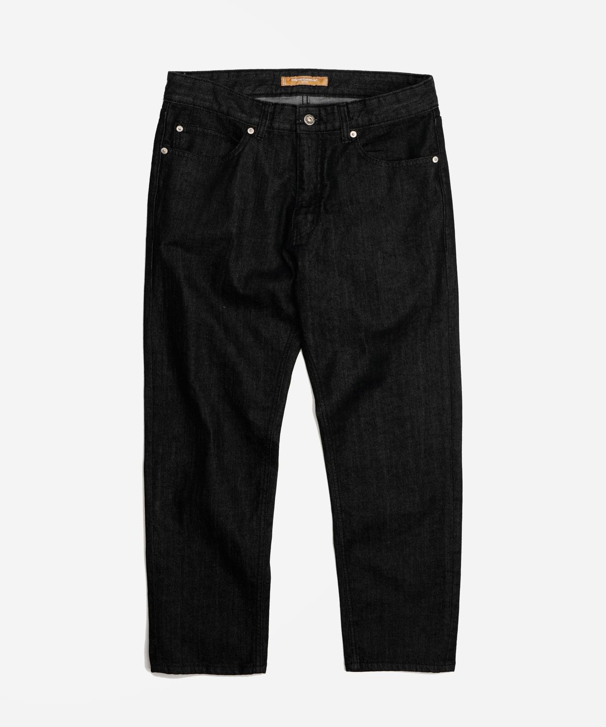 프리즘웍스(FRIZMWORKS) OG TAPERED ANKLE DENIM PANTS _ BLACK