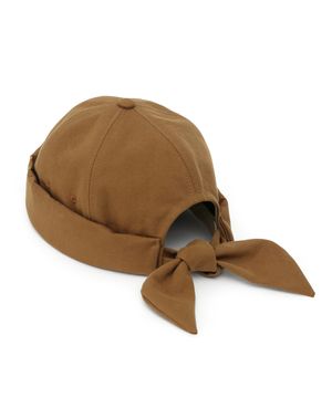 리본 브림리스캡 HALF MOON / RIBBON / BIO DESERT