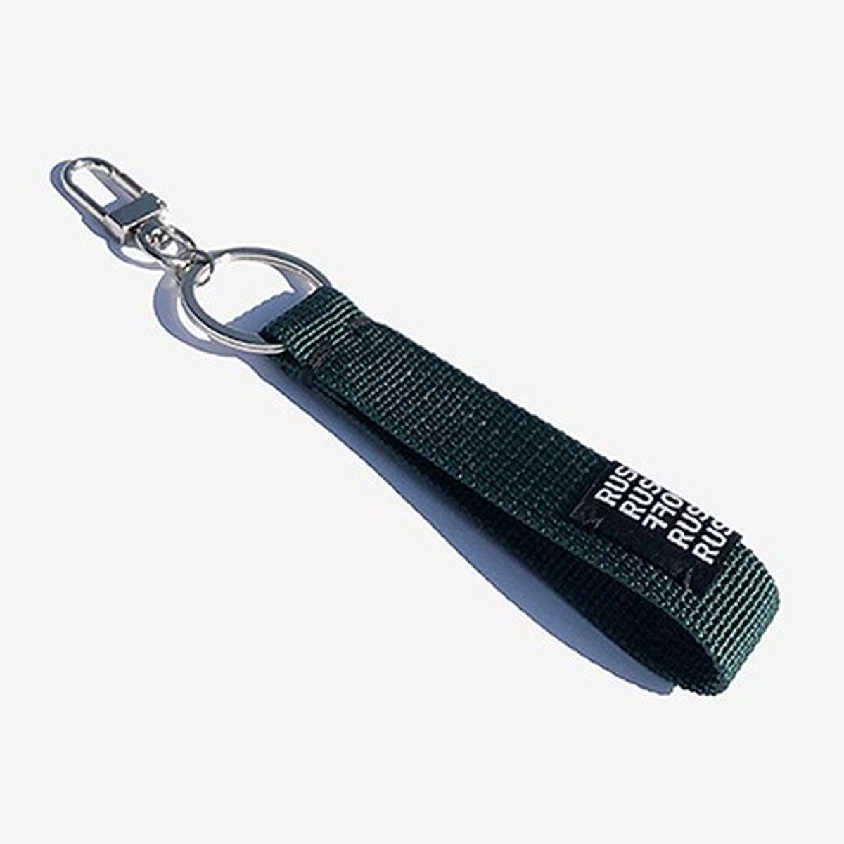 러쉬오프(RUSH OFF) Label Casual Belt Kyering - Green / 라벨 캐주얼 키링 - 그린