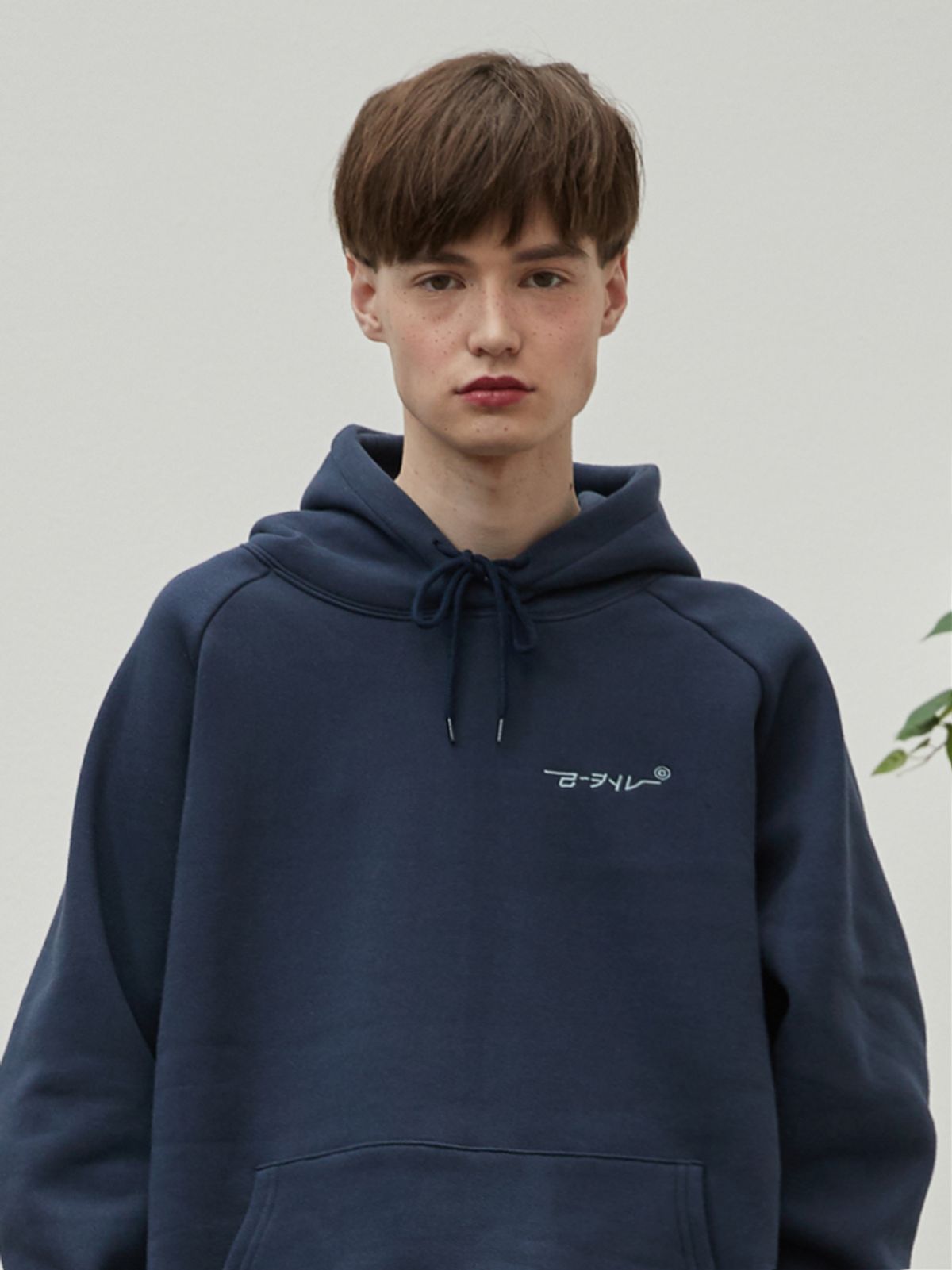 리플레이컨테이너(REPLAY CONTAINER) new RC hoody (navy)