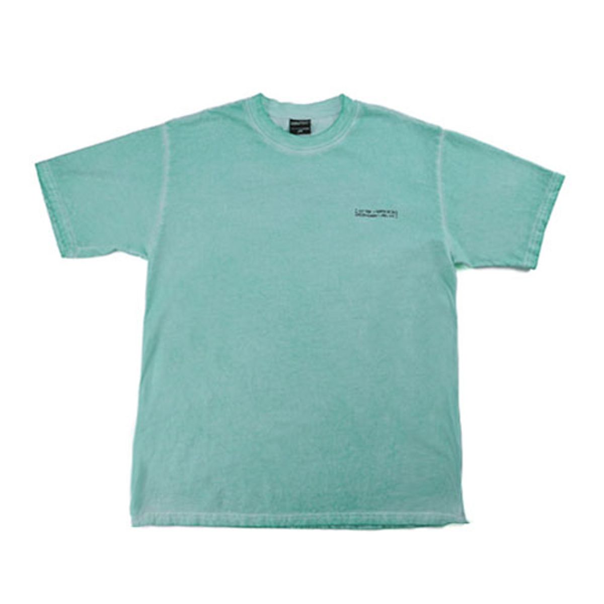 아임낫어휴먼비잉(I AM NOT A HUMAN BEING) Washed Tee (HAND MADE) - MINT