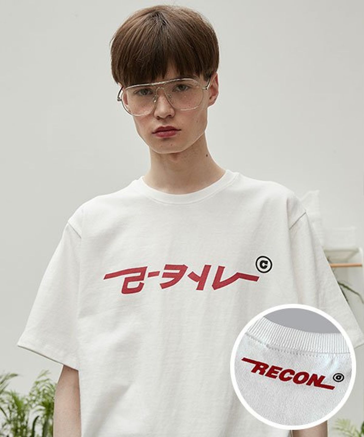 리플레이컨테이너(REPLAY CONTAINER) RC club logo tee (red)