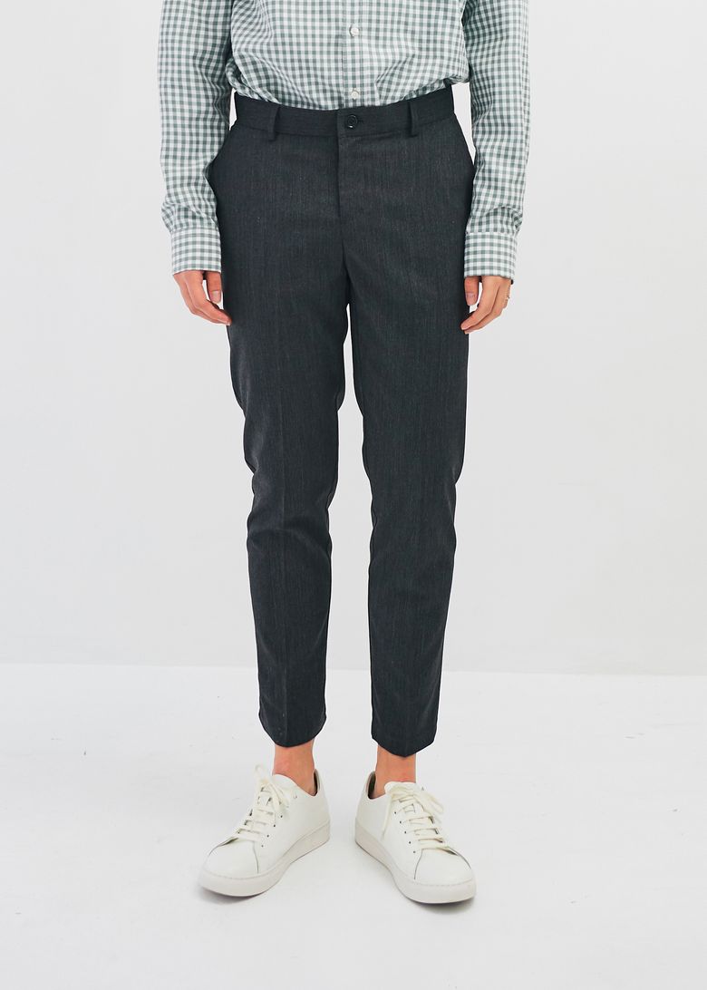 N/glen check slacks_ch