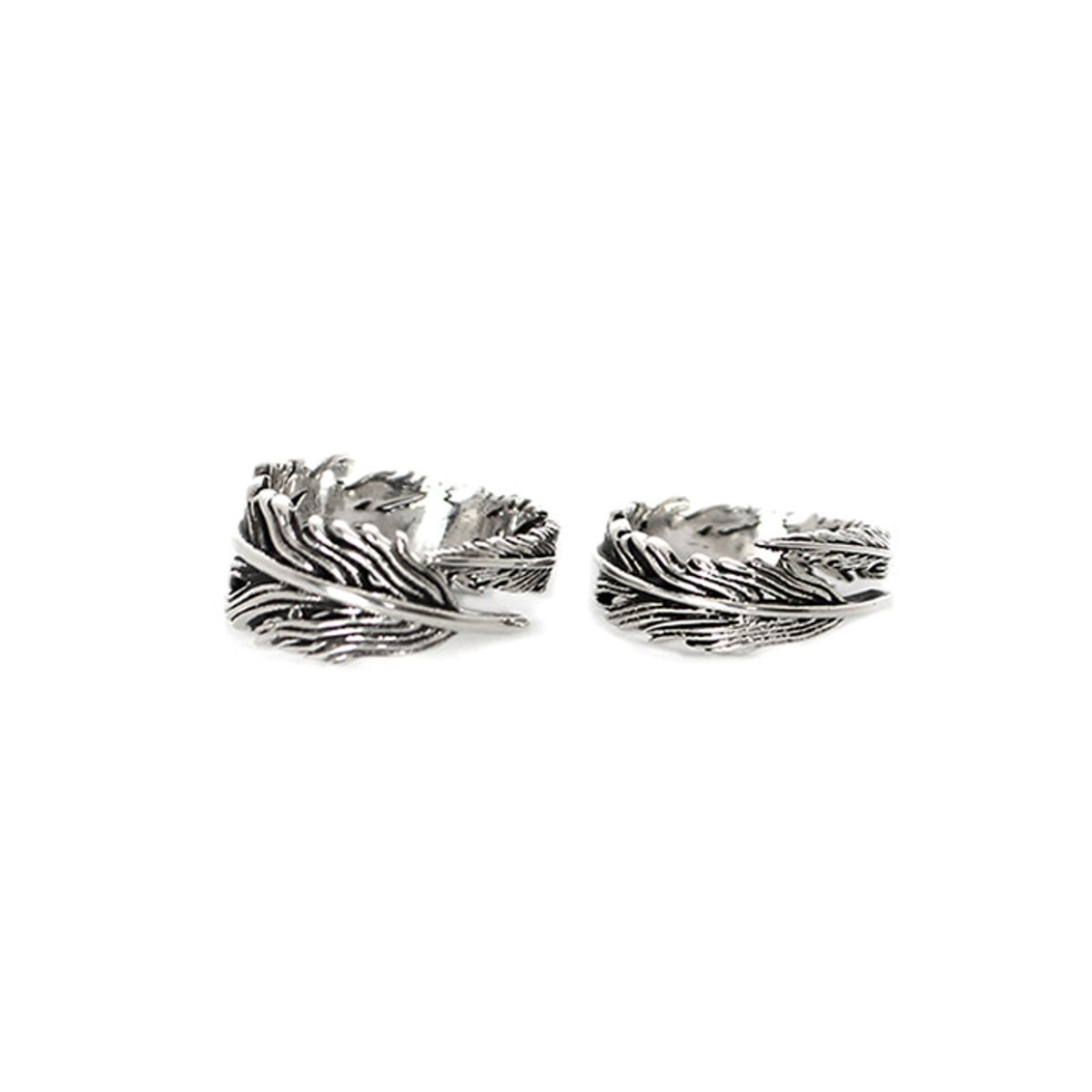 스팅925(STING925) Sharp Feather Ring