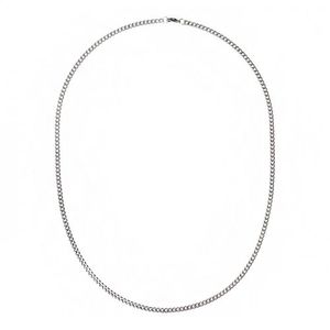 써지컬스틸 심플체인 목걸이 (C1901-AN614SV)