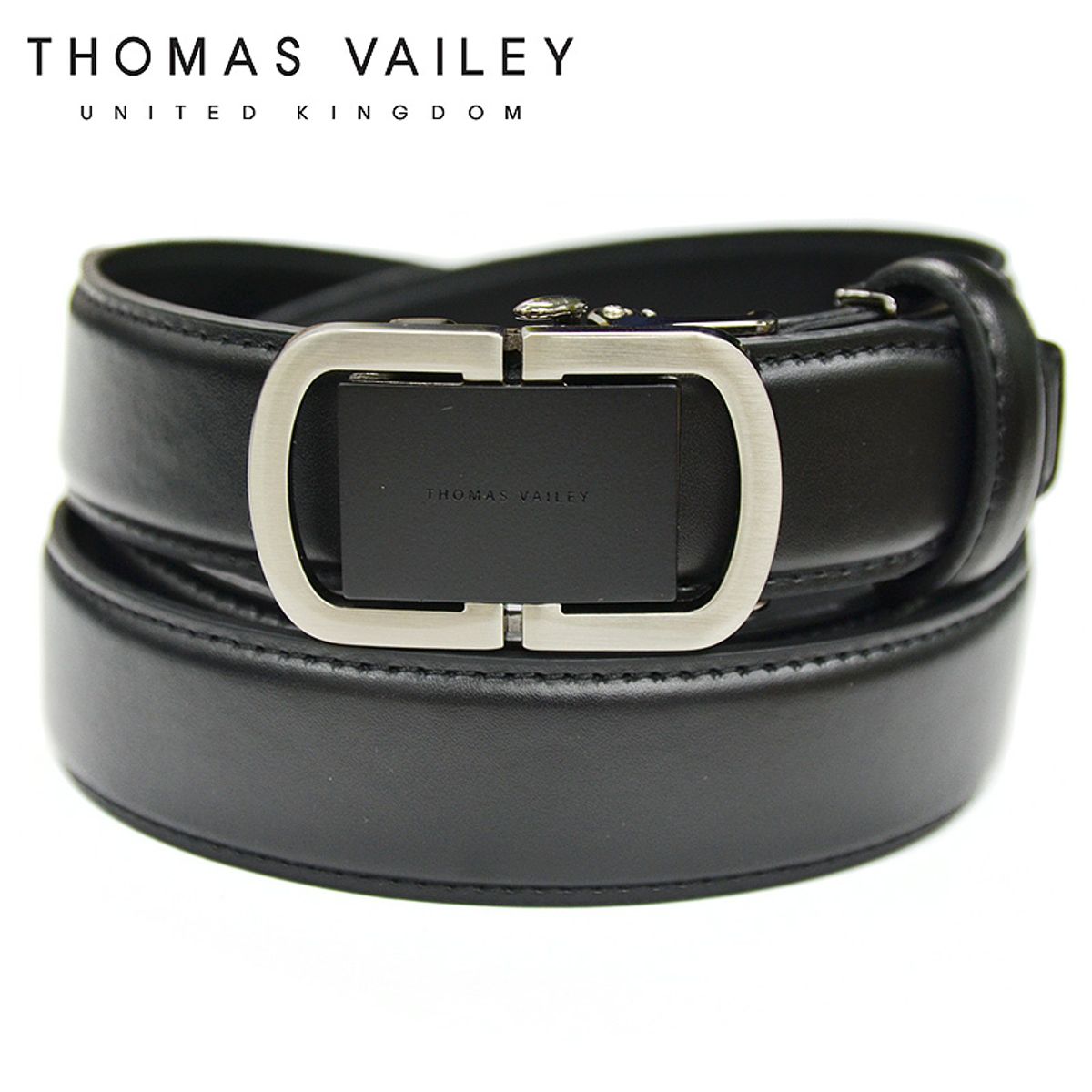 토마스 베일리(THOMAS VAILEY) 정장  자동 벨트 더블디 블랙