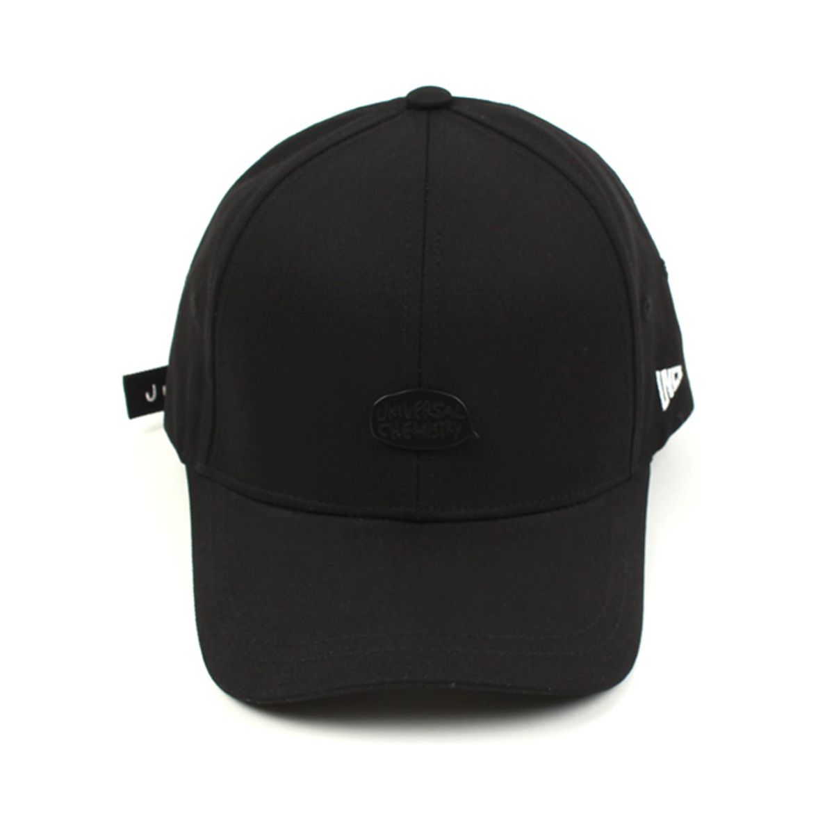 유니버셜 케미스트리(UNIVERSAL CHEMISTRY) BK Metal Bubble Black Ballcap 메탈볼캡