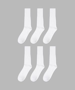 [6PACK] 1507 클래식 트라우져 삭스 _ 스노우 화이트