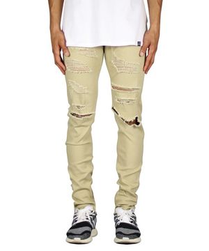 카키 아토 팬츠