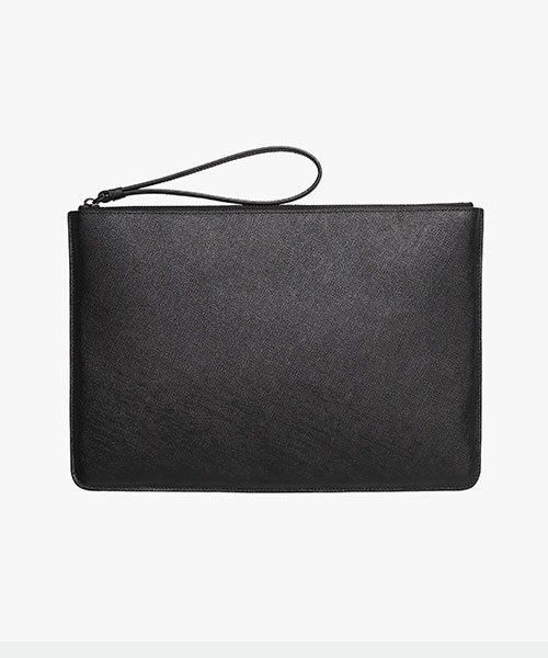 CLASSY 가죽 클러치 백(VIPAC003) 블랙 source detail 10