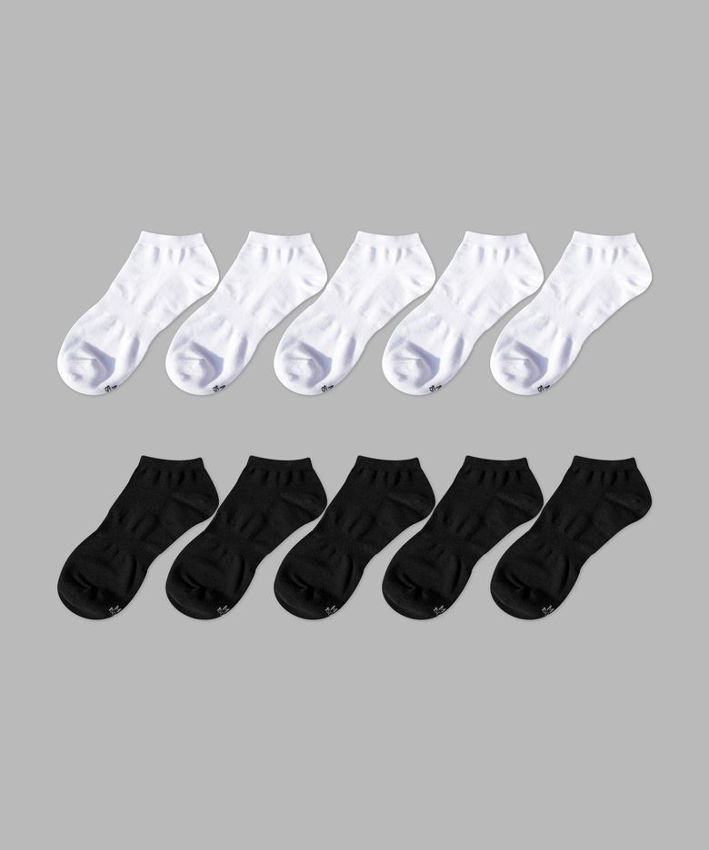 [10PACK] 1507 모노 트라우져 스니커즈 삭스 _  스노우 화이트/블랙