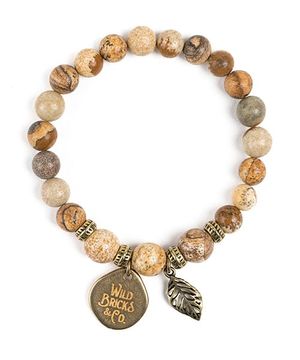 WB GEMSTONE BRACELET (beige)