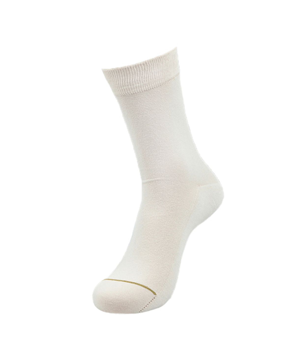 삭스핏(SOXFIT) 화이트 플레인 크루삭스