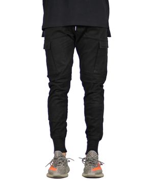 블랙 카고 조거