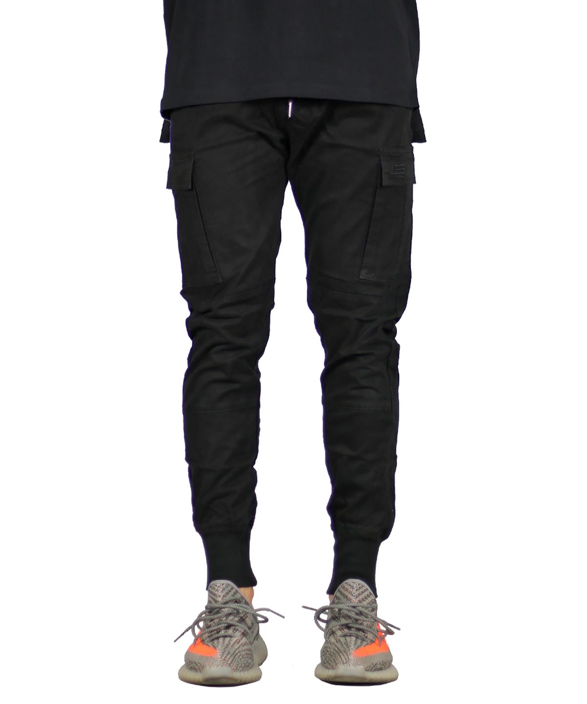 하이퍼 데님(HYPER DENIM) 블랙 카고 조거