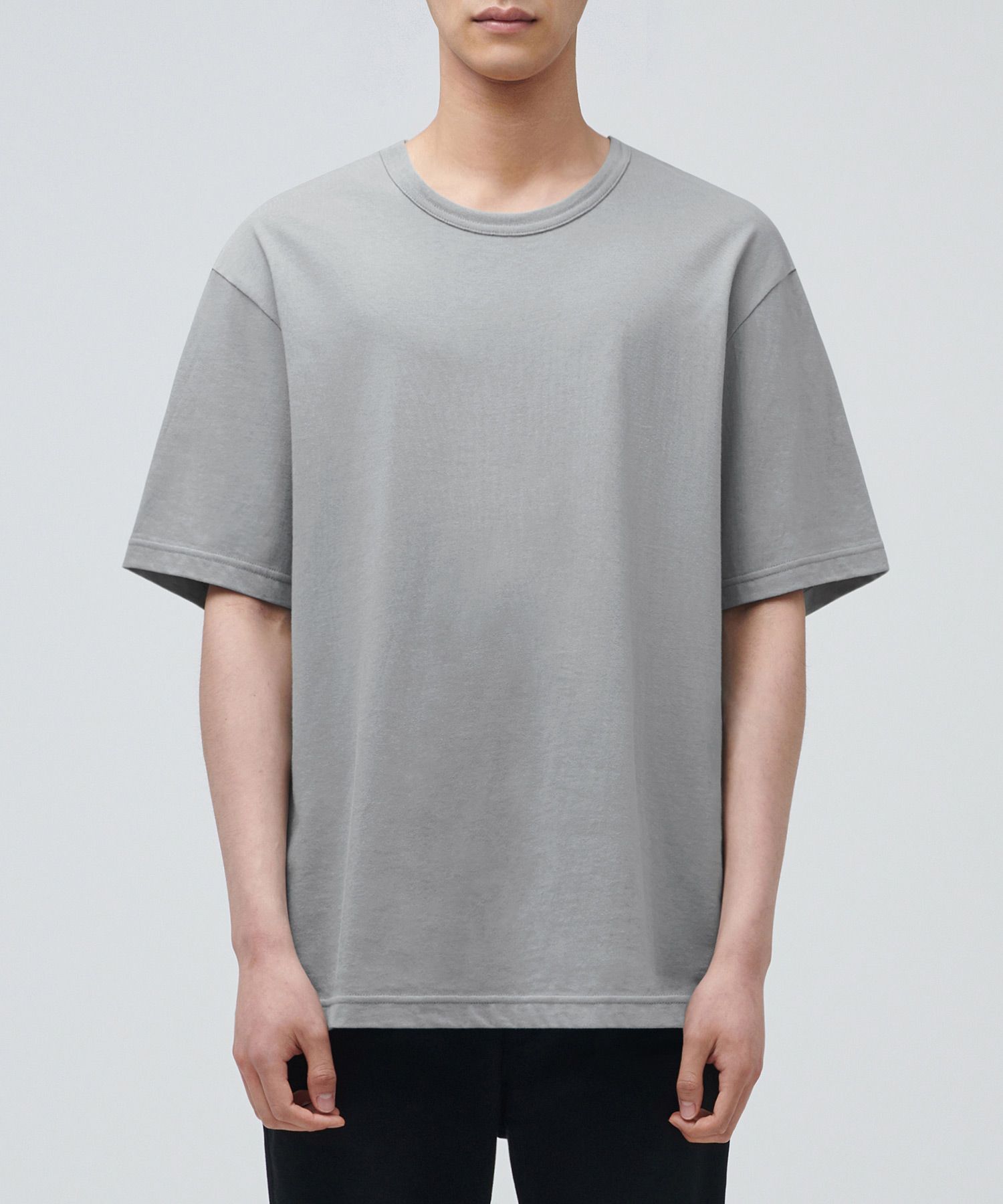 Tシャツ・カットソー *MUSINSA STANDARD* Relaxed fit crew neck short sleeve t-shir MUSINSA | MUSINSA STANDARD Relax Fit Crew Neck Short Sleeve