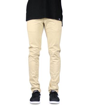 카키 스케이터 치노 팬츠