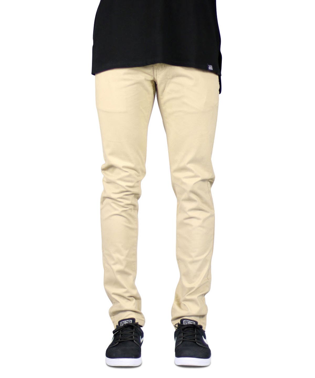 하이퍼 데님(HYPER DENIM) 카키 스케이터 치노 팬츠