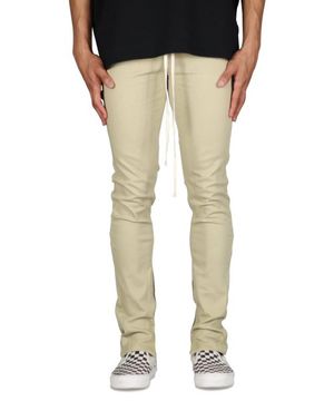 카키 지퍼 팬츠