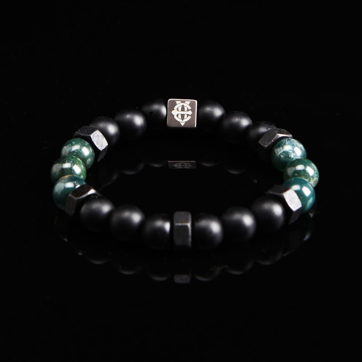 에잇볼륨(EIGHTVOLUME) EV Nut Bead Bracelet(Green)