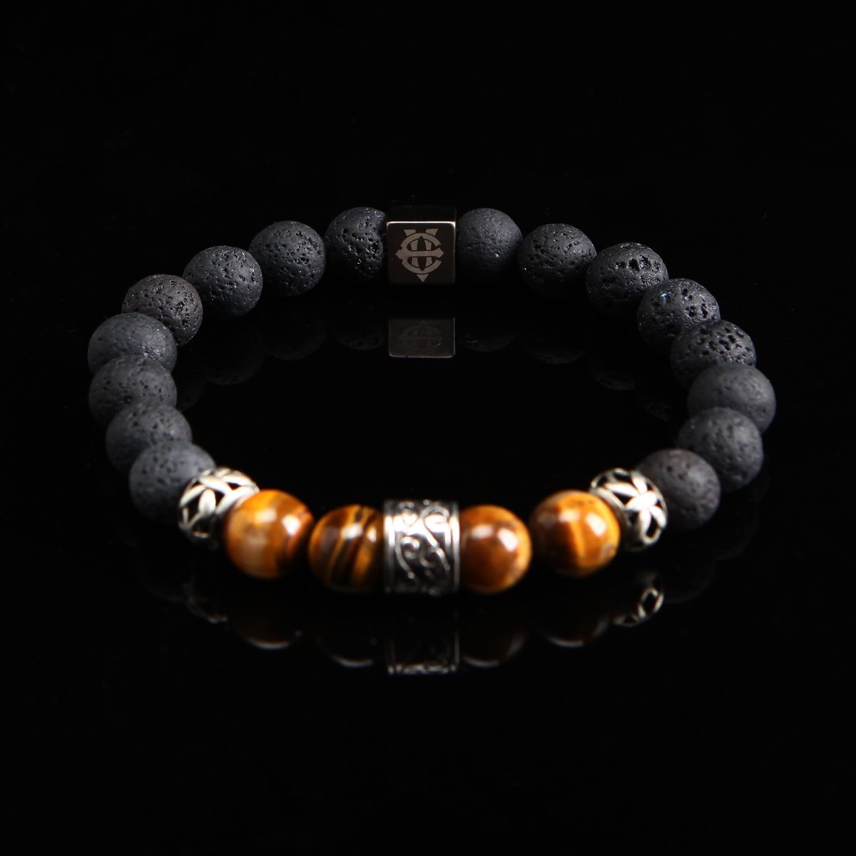 에잇볼륨(EIGHTVOLUME) EV Silver Ring Bead Bracelet (B&B)