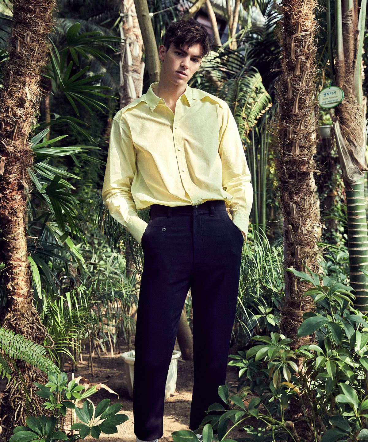 대중소(DAEJOONGSO) BUBBLES SHIRT_Limoncello