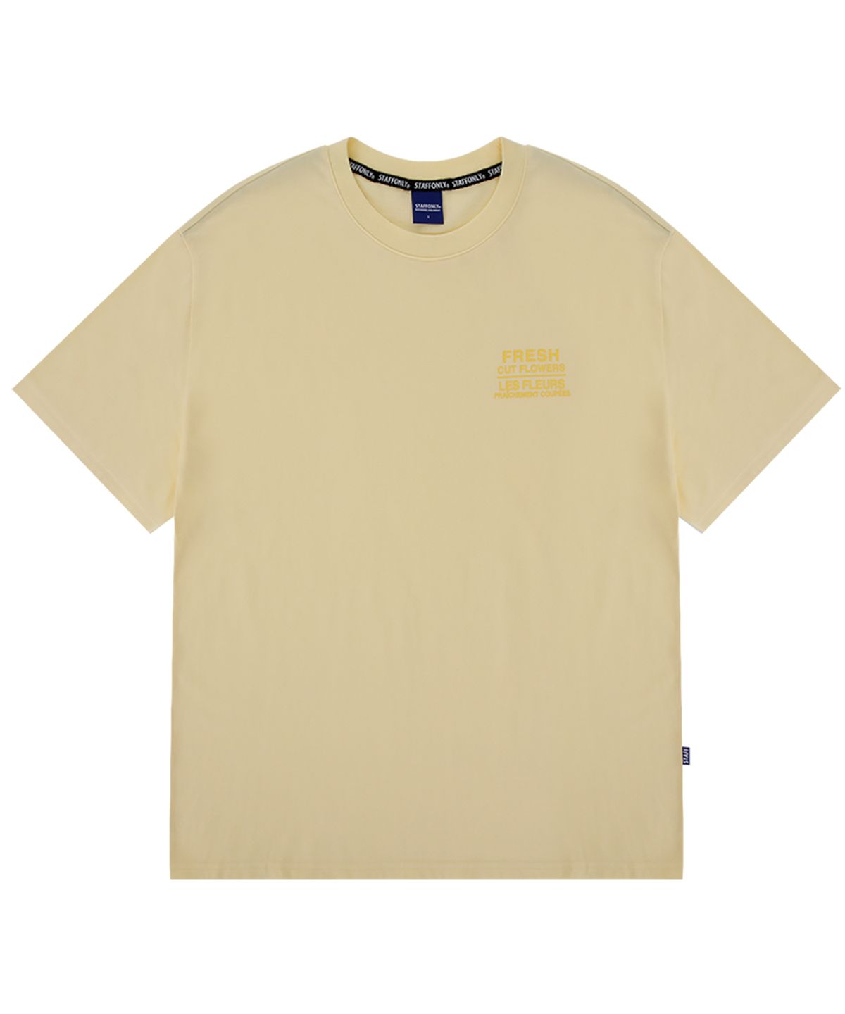 스텝온리(STAFFONLY) LITTLE FRESH FLOWER T-SHIRT (IVORY)