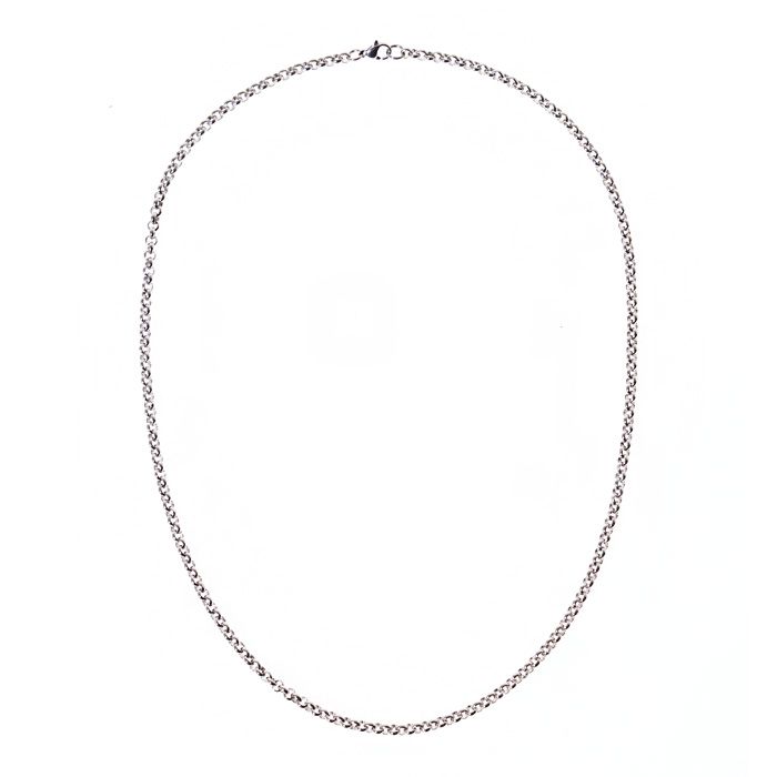 thumbnail image 2 of Fantasy Forge Jewelry 4mm Surgical Steel Rope Chain Necklace – 16-30 Inch, Hypoallergenic 2 of 6
