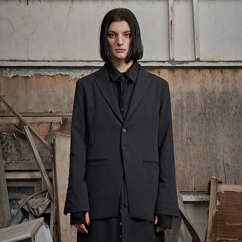darkness-005 two button jacket