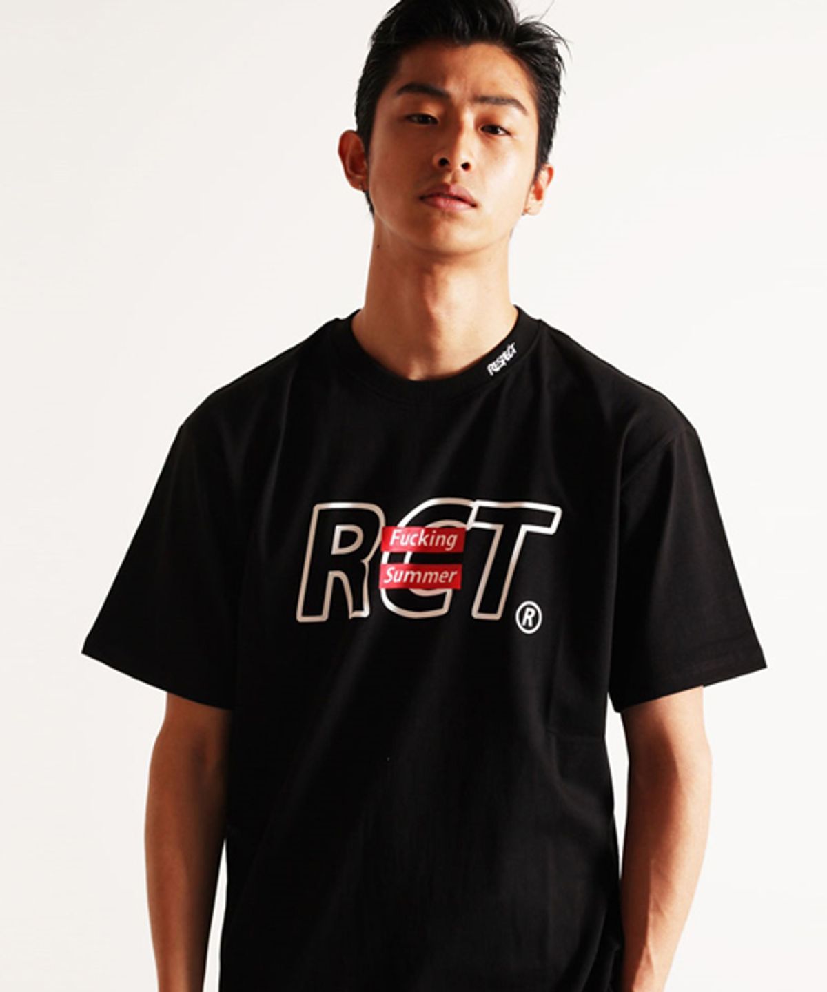 리스펙트(RESPECT) 퍼킹썸머 반팔티 (블랙)