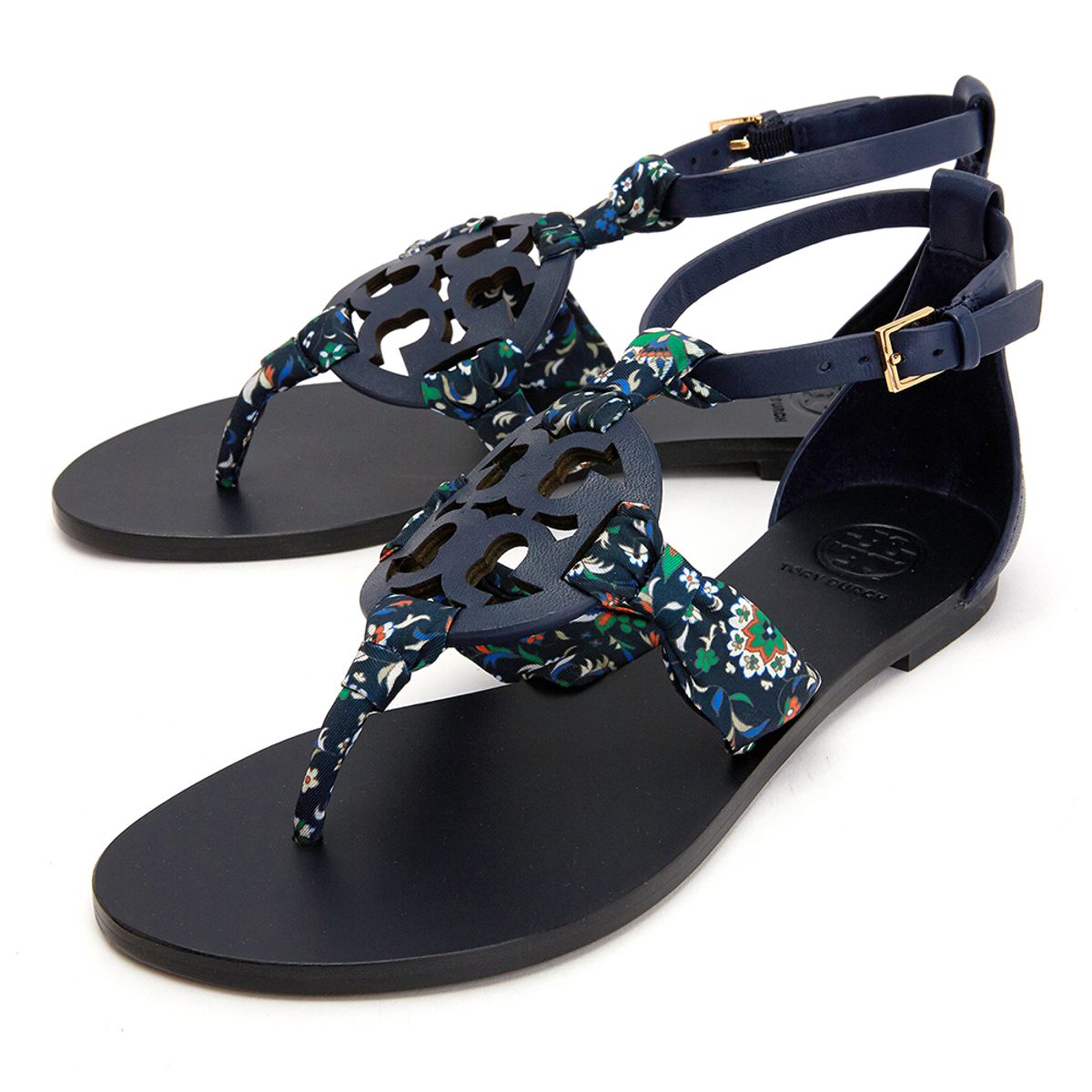 토리버치(TORYBURCH) 밀러 스카프 53723 400 여자 샌들