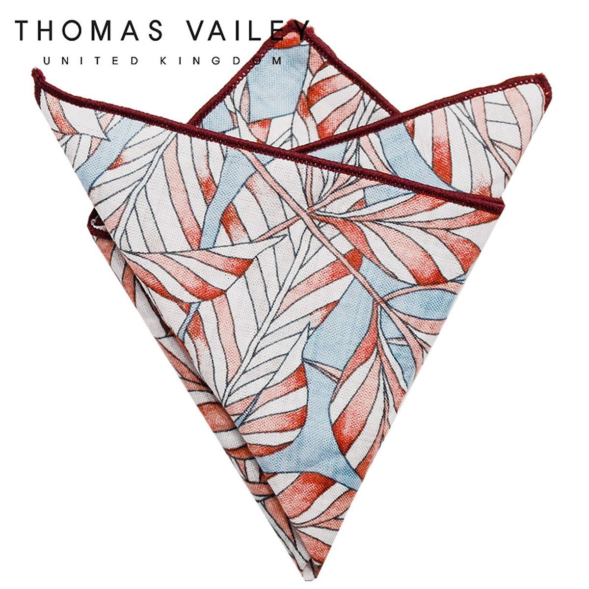 토마스 베일리(THOMAS VAILEY) 행커치프 - 보태니컬 오렌지