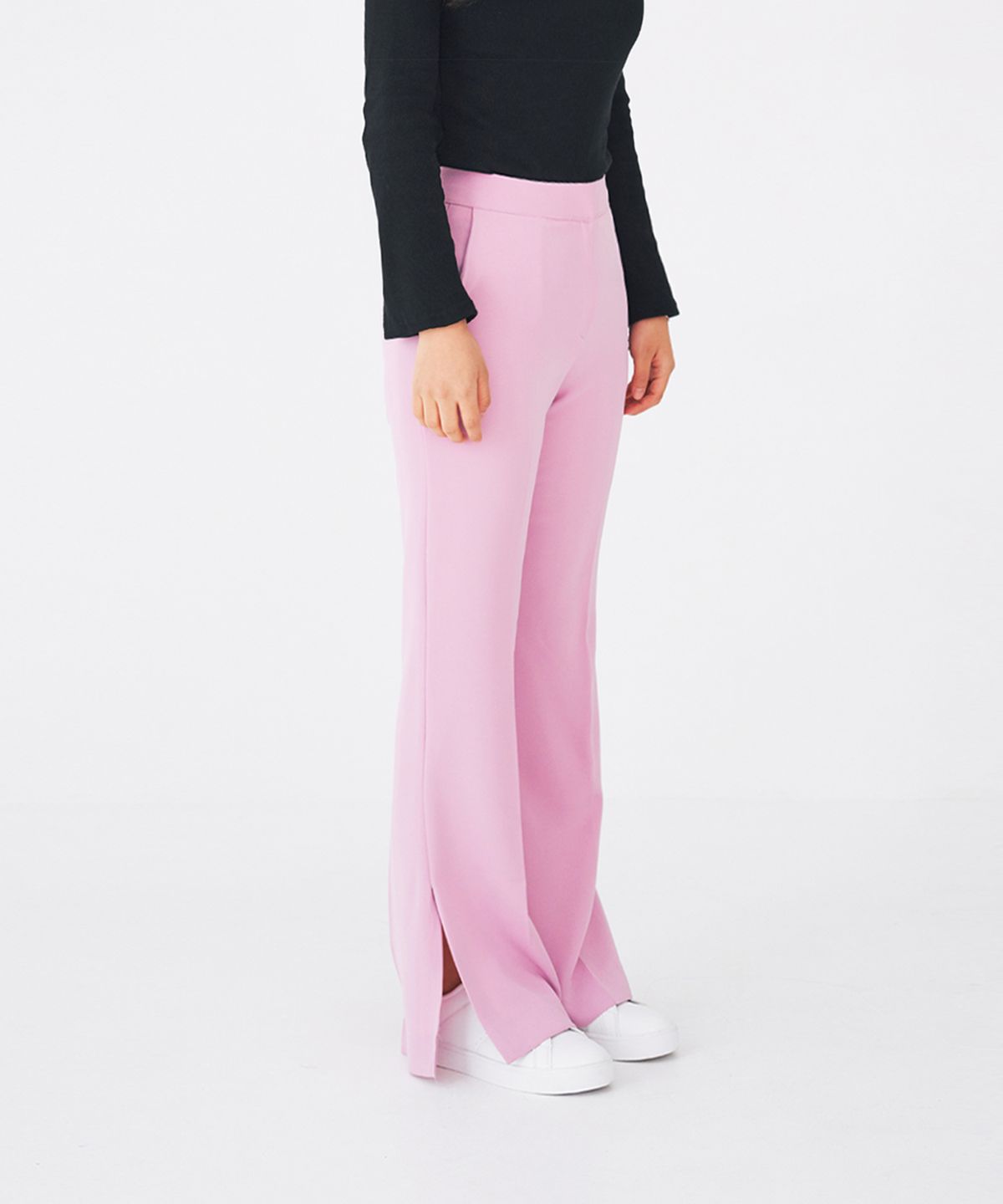 더 베리 띵(THE VERY THING) T/slit point boots cut slacks_PK