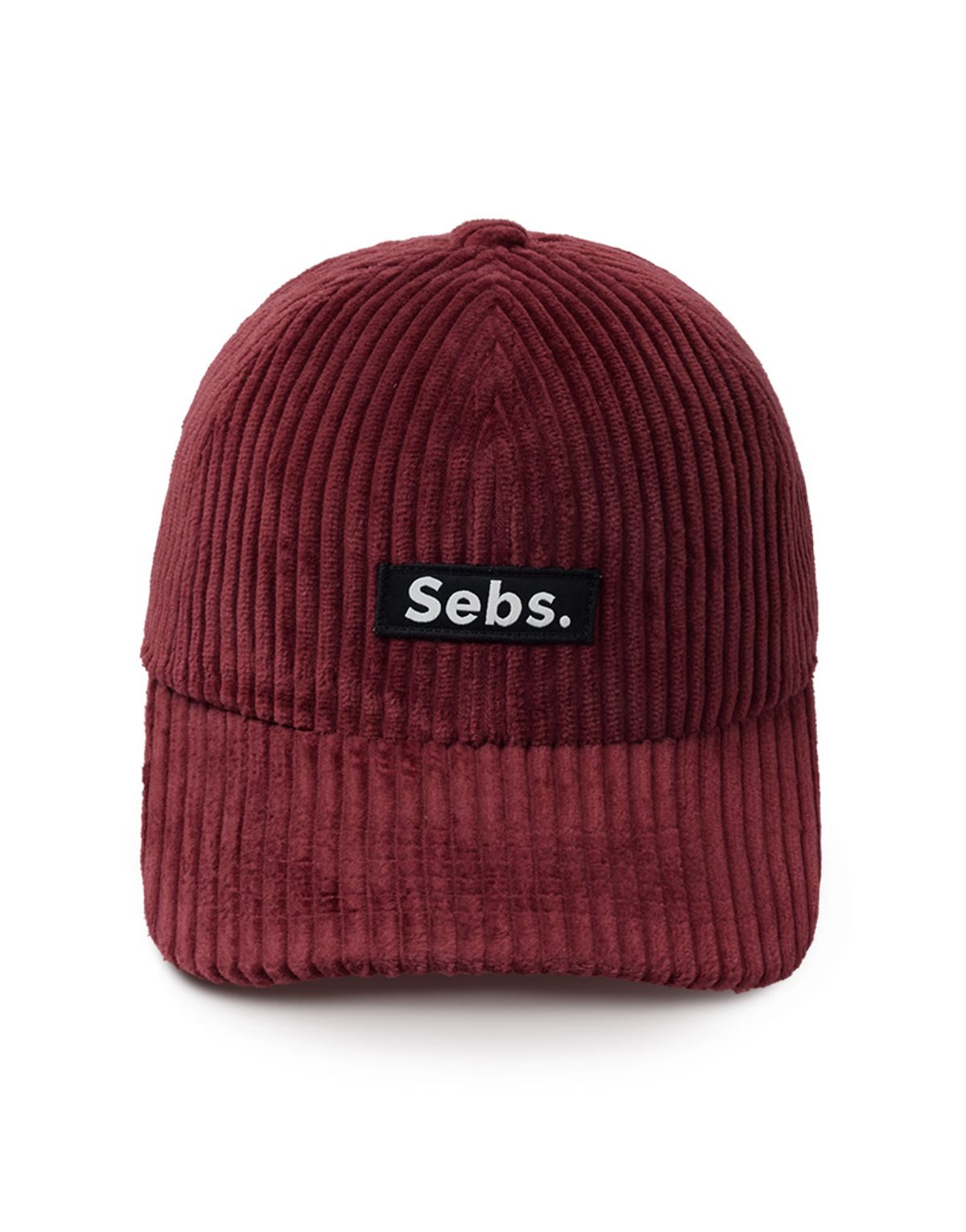 셉스(SEBS) 코듀로이 버건디 볼캡